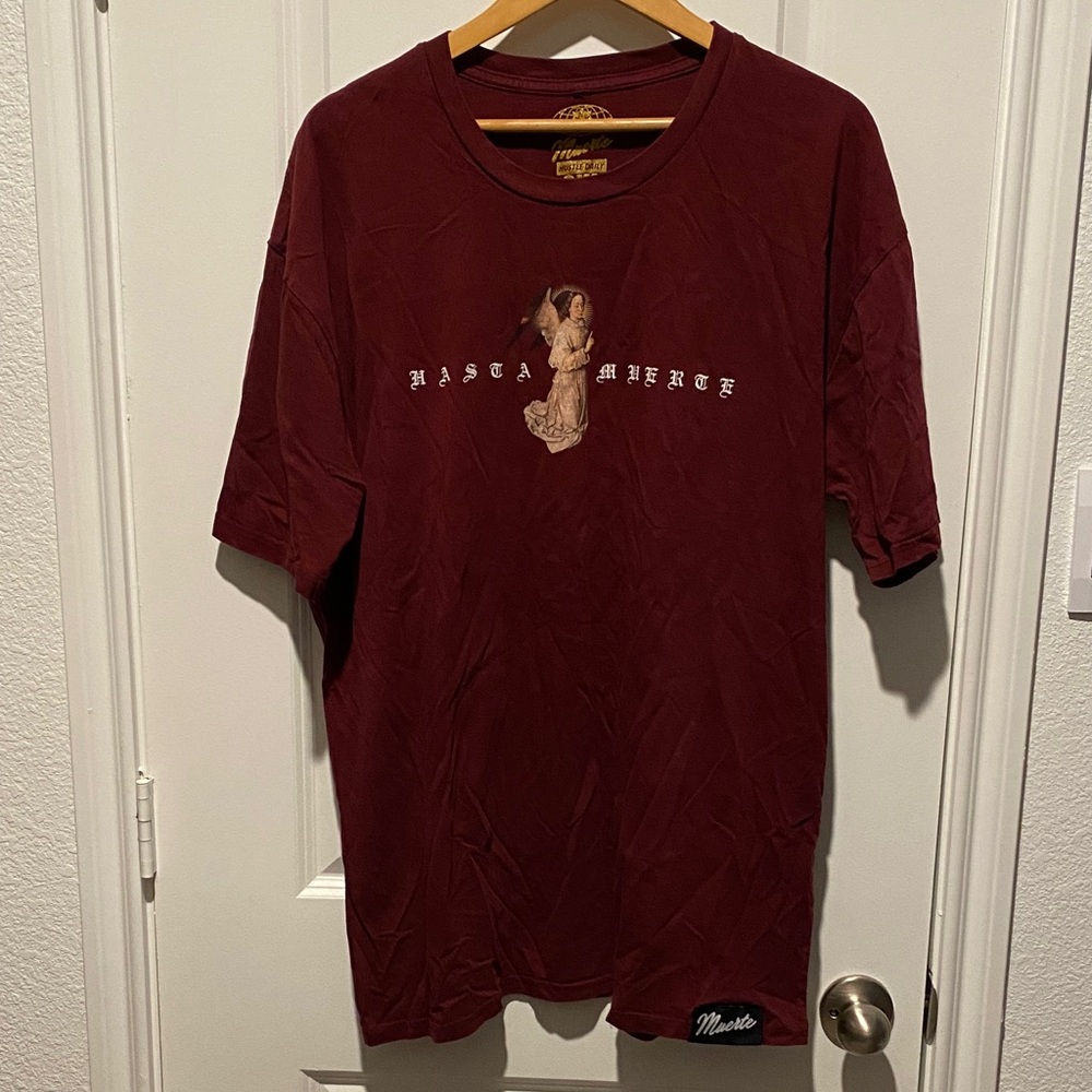 Muerte Burgundy Graphic Tee